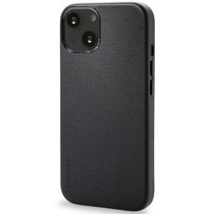 Decoded Leather Backcover MagSafe für das iPhone 13 Mini - Schwarz