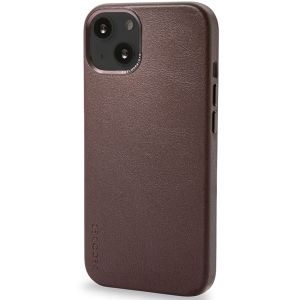 Decoded Leather Backcover MagSafe für das iPhone 13 Mini - Schwarz