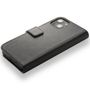 Decoded 2 in 1 Leather Klapphülle für das iPhone 13 Mini - Schwarz