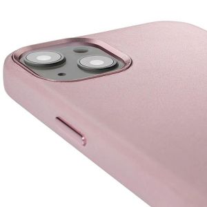 Decoded Leather Backcover MagSafe für das iPhone 13 - Rosa