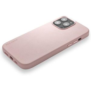 Decoded Leather Backcover MagSafe für das iPhone 13 Pro - Rosa