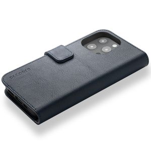 Decoded 2 in 1 Leather Klapphülle für das iPhone 13 Pro - Blau