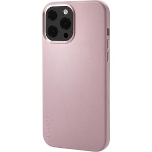 Decoded Leather Backcover MagSafe für das iPhone 13 Pro Max - Rosa