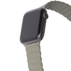 Decoded Silicone Magnetic Traction Strap Lite für Apple Watch Series 1-9 / SE / Ultra (2) - 42/44/45/49 mm - Olive