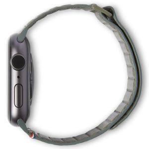 Decoded Magnet Strap echtes Lederband für Apple Watch Series 1-9 / SE - 38/40/41 mm - Olive