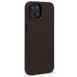 Decoded Leather Backcover MagSafe für das iPhone 14 - Braun