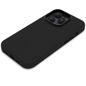Decoded Leather Backcover MagSafe für das iPhone 14 Pro - Schwarz