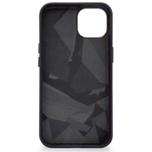 Decoded Leather Backcover MagSafe für das iPhone 14 Plus - Dunkelblau