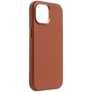 Decoded Leather Backcover MagSafe für das iPhone 15 - Tan