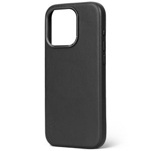 Decoded Leather Backcover MagSafe für das iPhone 15 Pro - Schwarz