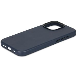Decoded Leather Backcover MagSafe für das iPhone 15 Pro - Navy