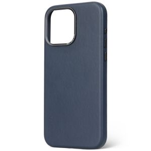 Decoded Leather Backcover MagSafe für das iPhone 15 Pro - Navy
