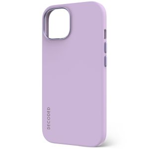 Decoded Silikon-Case MagSafe für das iPhone 15 - Violett