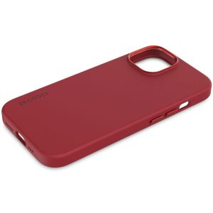 Decoded Silikon-Case MagSafe für das iPhone 15 - Rot