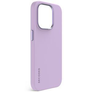 Decoded Silikon-Case MagSafe für das iPhone 15 Pro - Violett