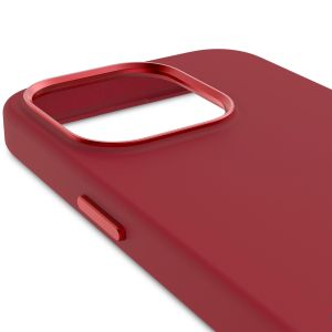 Decoded Silikon-Case MagSafe für das iPhone 15 Pro - Rot