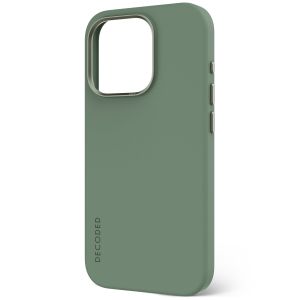 Decoded Silikon-Case MagSafe für das iPhone 15 Pro Max - Grün