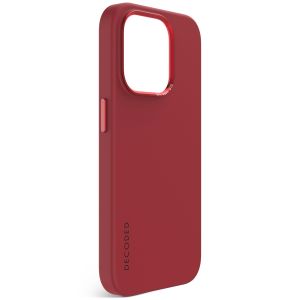 Decoded Silikon-Case MagSafe für das iPhone 15 Pro Max - Rot