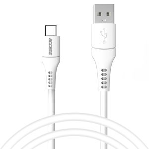 Accezz USB-C- auf USB-Kabel - 1 m - Weiß