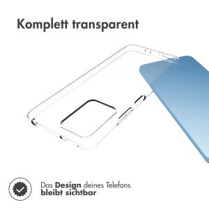 Accezz TPU Clear Cover für das Xiaomi Poco X5 5G - Transparent