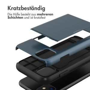 iMoshion Backcover mit Kartenfach für das iPhone 11 - Dunkelblau