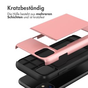 iMoshion Backcover mit Kartenfach für das iPhone 11 - Rose Gold