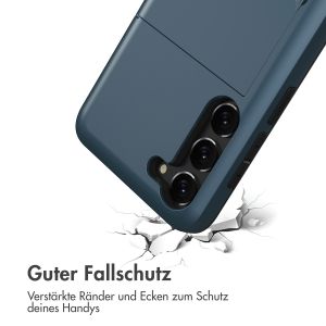iMoshion Backcover mit Kartenfach für das Samsung Galaxy S23 - Dunkelblau
