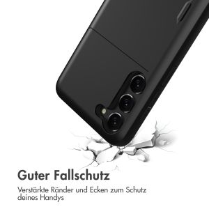 iMoshion Backcover mit Kartenfach für das Samsung Galaxy S23 Plus - Schwarz