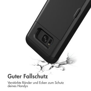 iMoshion Backcover mit Kartenfach für das Samsung Galaxy S8 - Schwarz
