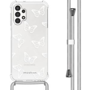 iMoshion Design Hülle mit Band für das Samsung Galaxy A13 (4G) - Butterfly