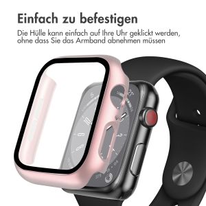 iMoshion Full Cover Hard Case für Apple Watch Series 4 / 5 / 6 / SE - 44 mm - Rose Gold