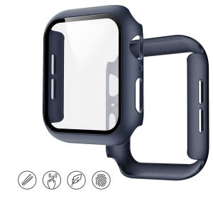 iMoshion Full Cover Hard Case für Apple Watch Series 4 / 5 / 6 / SE - 44 mm - Dunkelblau