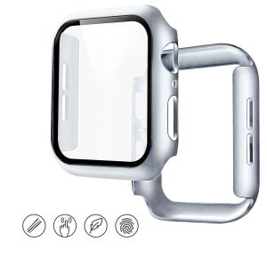 iMoshion Full Cover Hard Case für Apple Watch Series 4 / 5 / 6 / SE - 40 mm - Silber