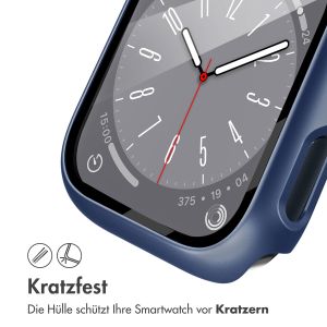 iMoshion Full Cover Hard Case für Apple Watch Series 4 / 5 / 6 / SE - 40 mm - Dunkelblau