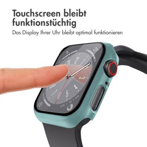 iMoshion Full Cover Hard Case für Apple Watch Series 4 / 5 / 6 / SE - 40 mm - Dunkelgrün