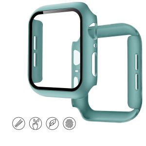 iMoshion Full Cover Hard Case für Apple Watch Series 4 / 5 / 6 / SE - 40 mm - Dunkelgrün