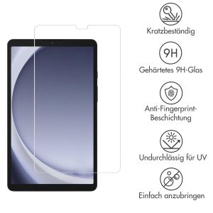 iMoshion Displayschutz aus gehärtetem Glas für das Samsung Galaxy Tab A9 8.7 Zoll - Transparent