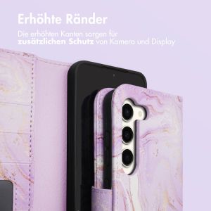 iMoshion ﻿Design Klapphülle für das Samsung Galaxy S23 - Purple Marble