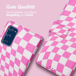 iMoshion ﻿Design Klapphülle für das Samsung Galaxy S20 FE - Retro Pink