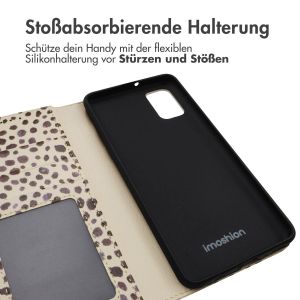iMoshion ﻿Design Klapphülle für das Samsung Galaxy A41 - Black And White Dots