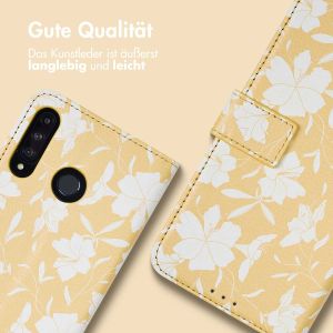 iMoshion ﻿Design Klapphülle für das Huawei P30 Lite - Yellow Flowers