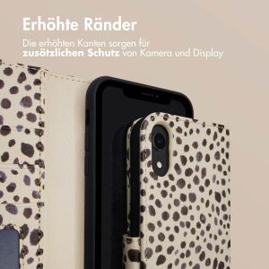 iMoshion ﻿Design Klapphülle für das iPhone Xr - Black And White Dots