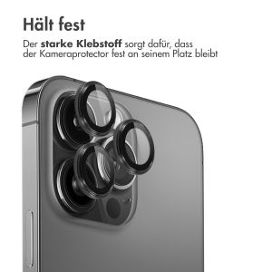 iMoshion ﻿2er-Pack Objektivschutz für Kamera für das iPhone 13 Pro / 13 Pro Max - Schwarz