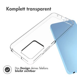 Accezz TPU Clear Cover für das Xiaomi Redmi Note 12 (4G) - Transparent
