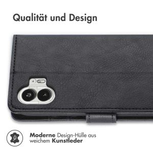 iMoshion Luxuriöse Klapphülle für das Nothing Phone (2) - Schwarz