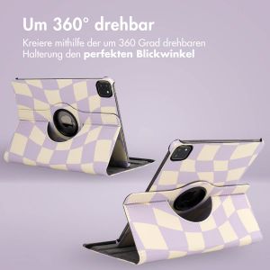 iMoshion 360° drehbare Design Klapphülle für das iPad Pro 11 (2018 - 2022) - Dancing Cubes