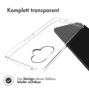 Accezz PU Clear Cover Transparent für das OnePlus Nord CE 3 Lite (5G) - Transparent