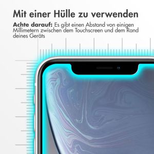 Accezz Screen Protector aus gehärtetem Glas für das iPhone 12 (Pro) / 11 / Xr