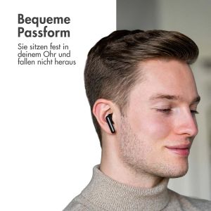iMoshion Aura Earbuds – Kabellose Kopfhörer – Kabellose Bluetooth-Kopfhörer – Schwarz