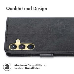 iMoshion Luxuriöse Klapphülle für das Samsung Galaxy S24 Plus - Schwarz
